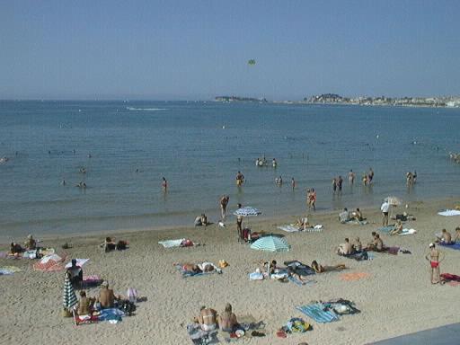 50m Plage T2 Grande Terrasse Vue Mer Climatisé Piscine Chauffée, Parking clos gratuit Sanary-sur-Mer Extérieur photo